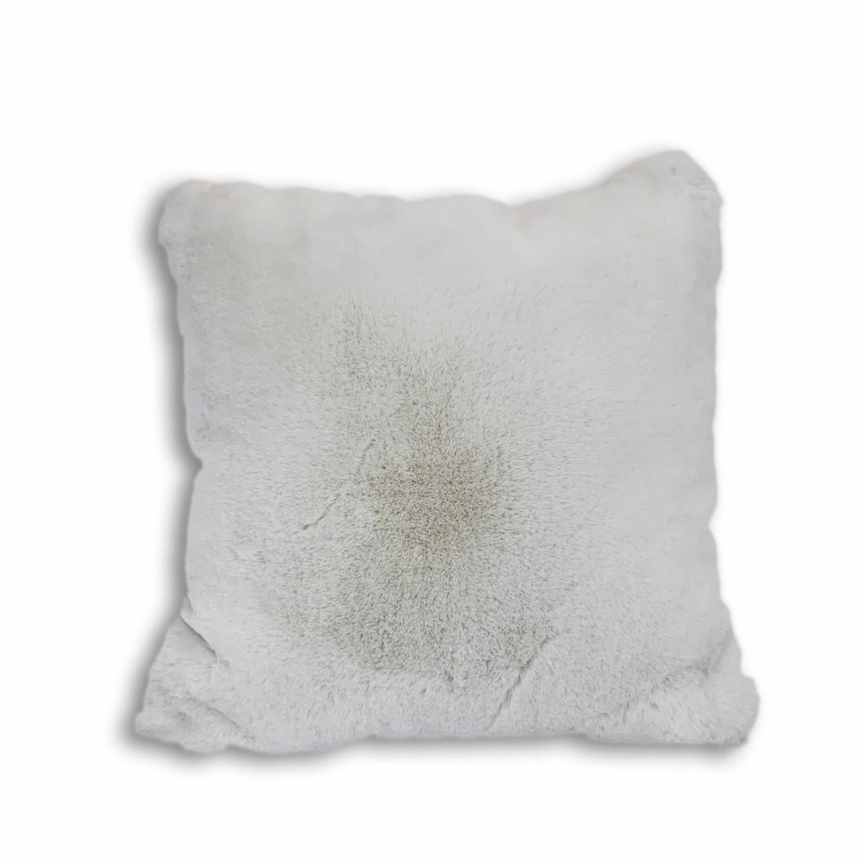 Soft Cozy Fuzzy Faux Fur Pillow - Faux Fur Fabric, Solid, 20" X 20", Black, Charcoal Gray, Offwhite, Silver, Mocha, Rose, Navy, Honey Gold, Teal Blue (1 Piece)