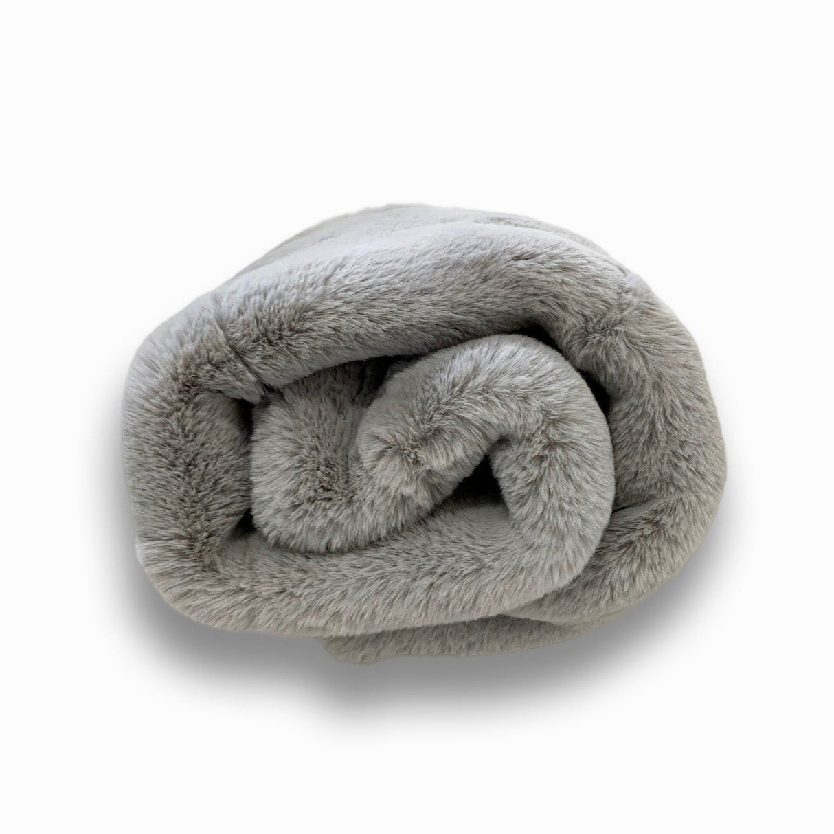 Soft Cozy Faux Fur Fabric - Silver, 50" X 60" (1 Piece)
