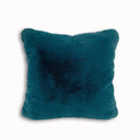 Soft Cozy Fuzzy Faux Fur Pillow - Faux Fur Fabric, Solid, 20" X 20", Black, Charcoal Gray, Offwhite, Silver, Mocha, Rose, Navy, Honey Gold, Teal Blue (1 Piece)
