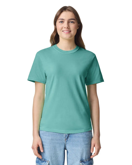 Comfort Colors 1717 90 Percent Ring Spun Cotton Polyester Fabric - Chalky Mint, Preshrunk Jersey Knit, 4.5 Oz/Yd² (1 Unit)