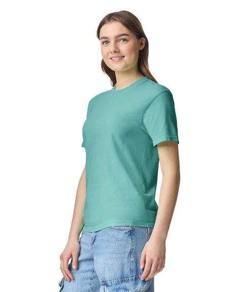 Comfort Colors 1717 90 Percent Ring Spun Cotton Polyester Fabric - Chalky Mint, Preshrunk Jersey Knit, 4.5 Oz/Yd² (1 Unit)
