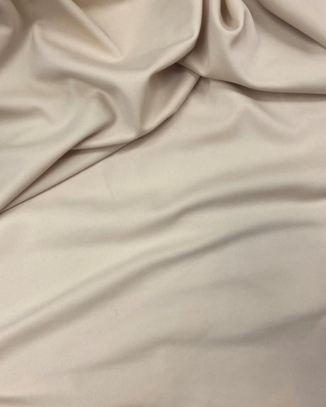 Champagne Scuba Polyester Fabric - Champagne, 59"-60" Width