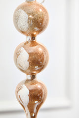 10" Glass Champagne Drop Ornament