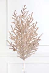 32" Champagne Metallic Pine Spray