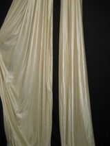 Low Stretch Champagne Polyester Fabric - Champagne, 108"-120" Width (1 Yard)