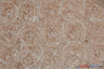 Rosette Satin Polyester Fabric - 3D Satin Floral Embroidery, 52/54" Width (Yards, Bolts, Sample Swatch)