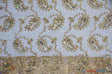 Coco Paisley Polyester Fabric - Sheer Embroidered Paisley, Double Scallop Lace, 52" Width (1 Yard)