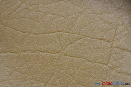 Heavy Duty Textured Vinyl Fabric - Upholstery Weight, Textured Faux Leather, 54" Width, Multiple Colors (1 Yard)