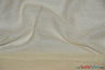 IFR Crush Sheer Voile Polyester Fabric - White, Ivory, Champagne, 108" Width (1 Yard)