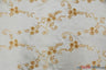 Ribbon Taffeta Polyester Fabric - Embroidered Ribbon Cord, Multiple Colors, 54" Width (1 Yard)