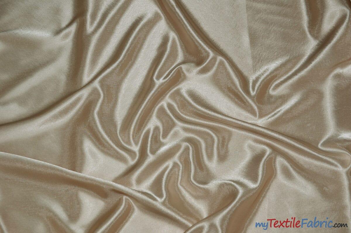 Crepe Back Satin Korea Quality Polyester Fabric - Textured Crepe Satin, 58/60" Width, Yards & Bolts
