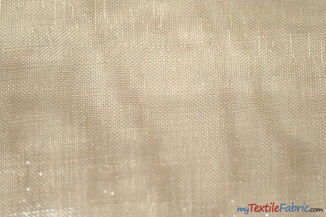 Mirror Organza Polyester Fabric - Sheer, Soft And Smooth, 58/60" Width (Continuous Yards & By Bolt)