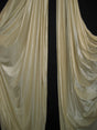 Low Stretch Champagne Polyester Fabric - Champagne, 108"-120" Width (1 Yard)