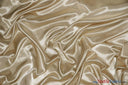 Silky Soft Medium Satin Polyester Fabric - Solid, 58/60" Width (70 Yard Bolt)