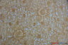 Wedding Bliss 100 Percent Polyester Chiffon Fabric - 3D Floral Embroidery, Semi Sheer, 52" Width, 4 Colors (1 Yard)