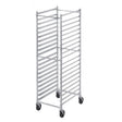 Channel 402AKD 20.5" 15-Bun Pan Rack w/ 4" Bottom Load Slides