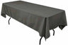 Polyester Rectangular Tablecloth 60x144 Inch – Durable Reusable Table Linen for Weddings, Parties, Banquets & Events