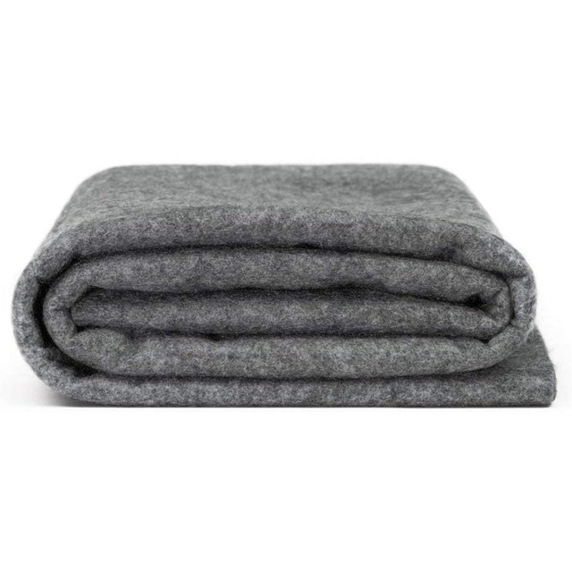 Charcoal Felt Acrylic Fabric - Charcoal, 72" Width, 1.6Mm Thick (1 Yard)