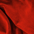 Charisma Synthetic Velour Fabric - Cherry Red, IFR, 54" Width (1 Yard)