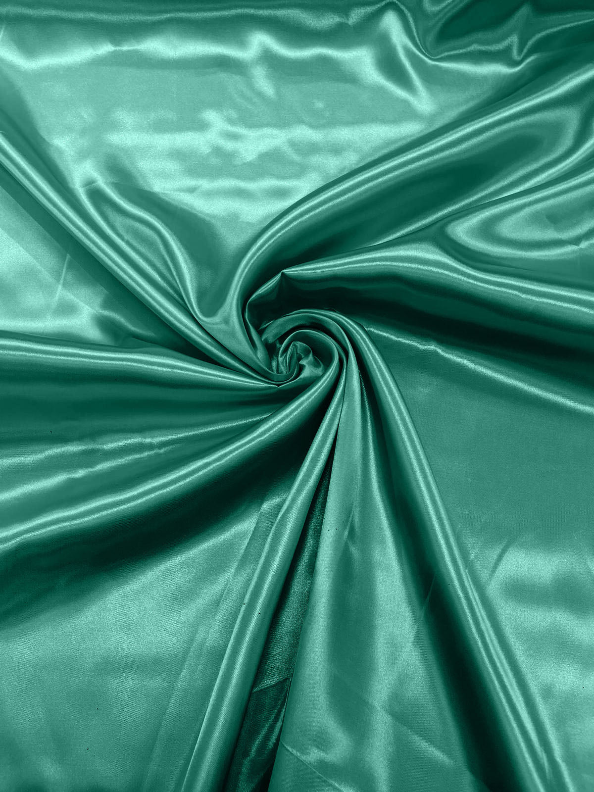 Charmeuse Satin Polyester Fabric - Solid Glossy Finish, 58" Width (1 Yard)