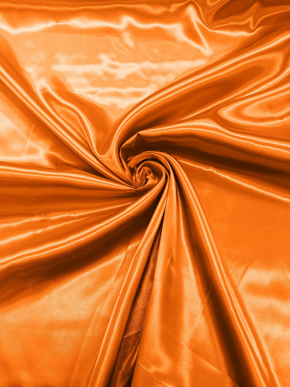 Charmeuse Satin Polyester Fabric - Solid Glossy Finish, 58" Width (1 Yard)