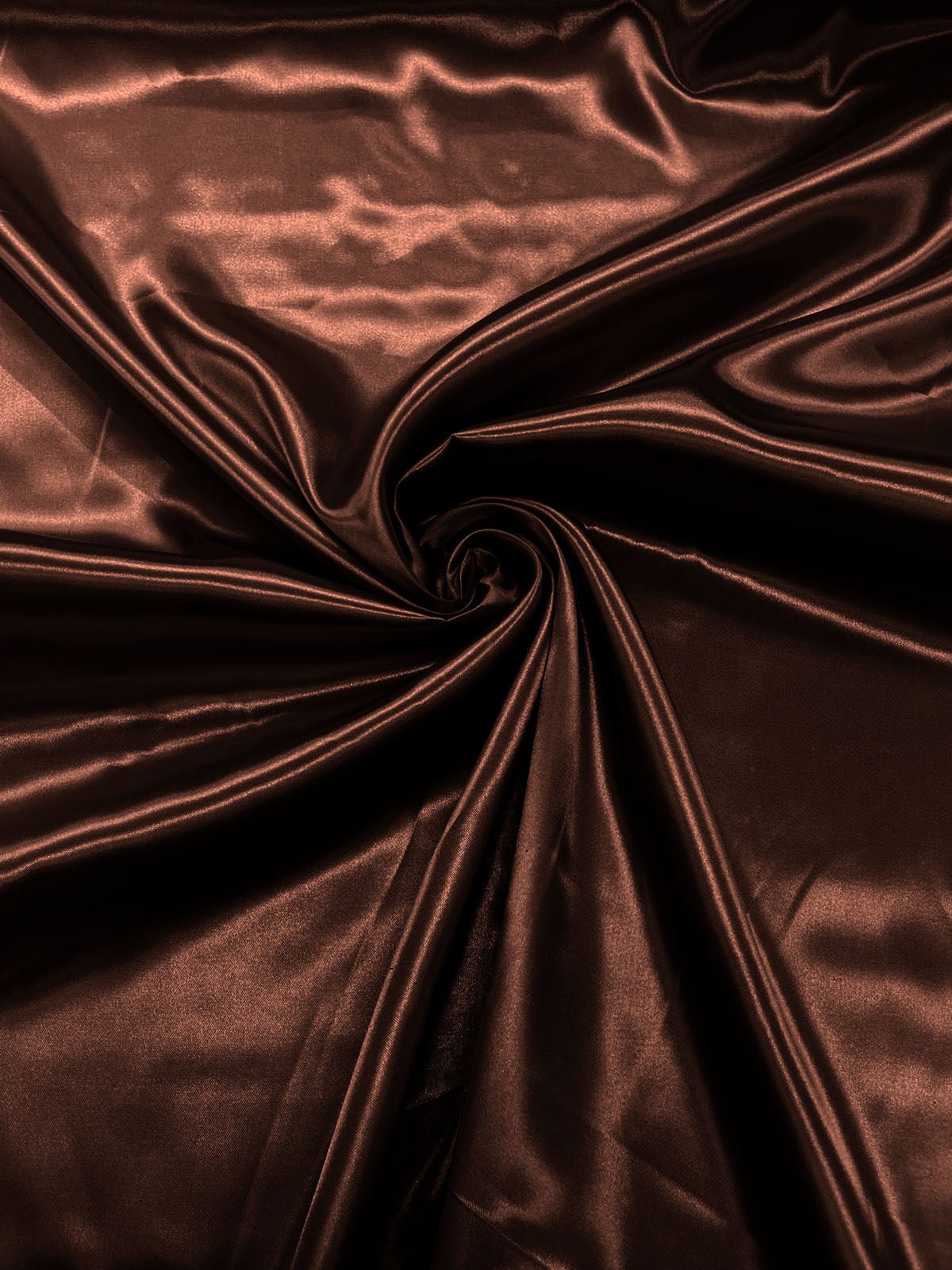 Charmeuse Satin Polyester Fabric - Solid Glossy Finish, 58" Width (1 Yard)