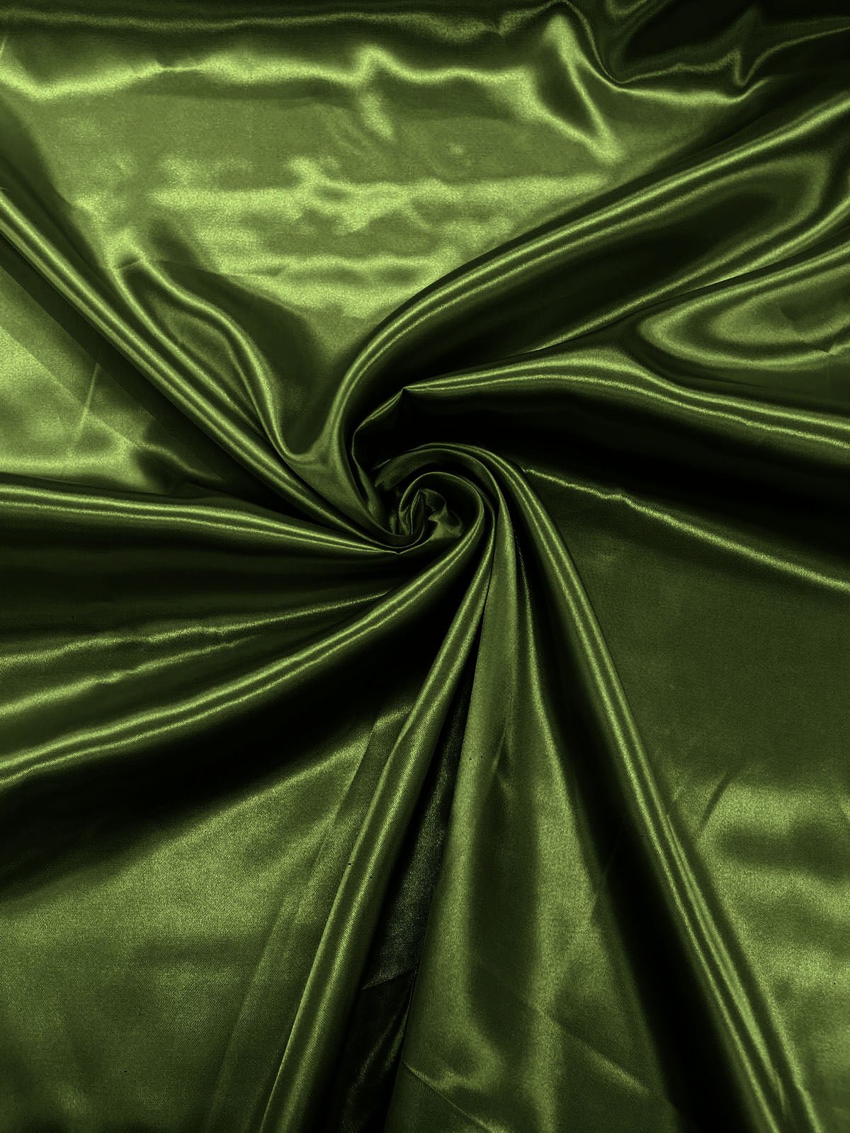 Charmeuse Satin Polyester Fabric - Solid Glossy Finish, 58" Width (1 Yard)