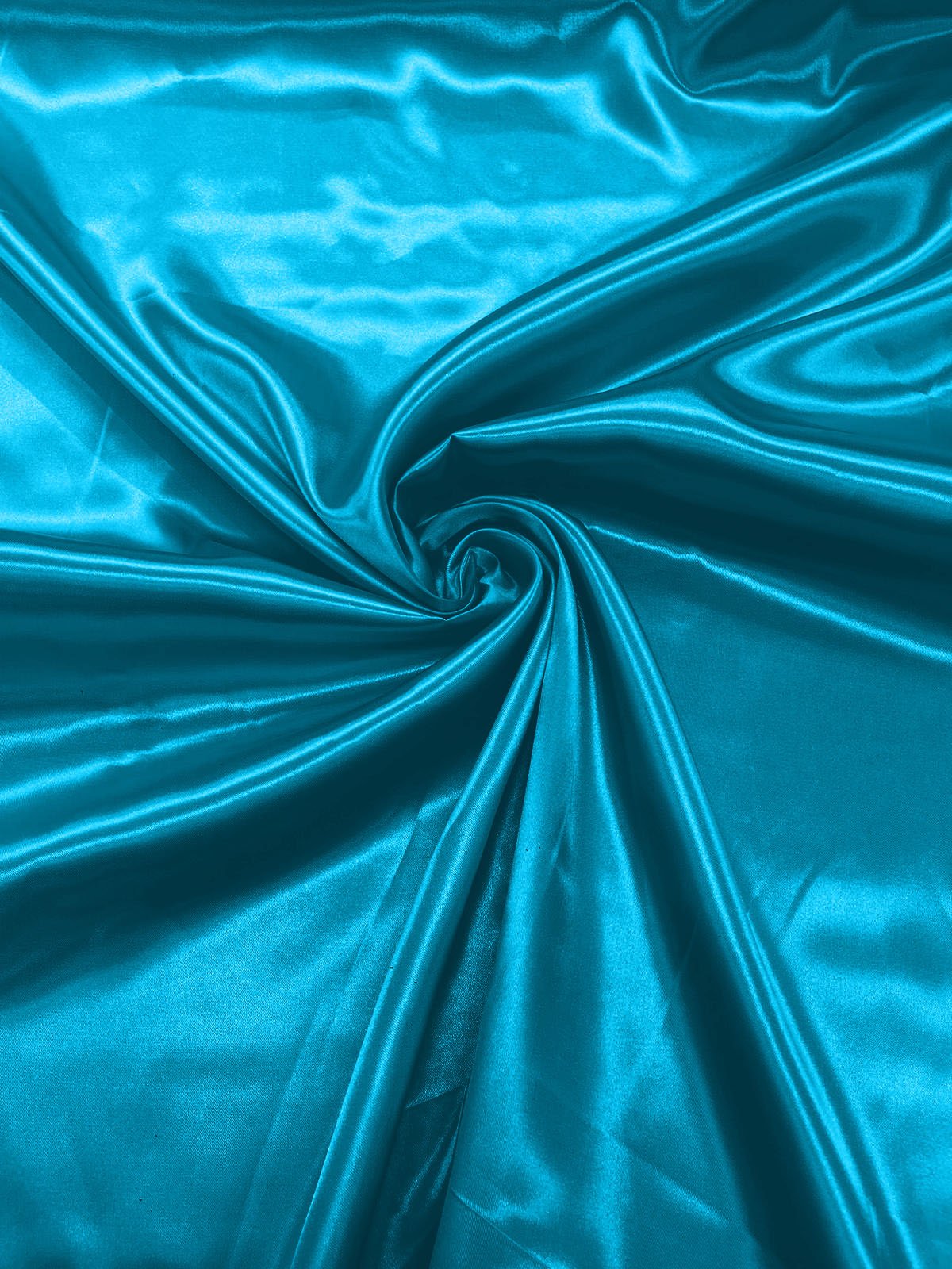 Charmeuse Satin Polyester Fabric - Solid Glossy Finish, 58" Width (1 Yard)