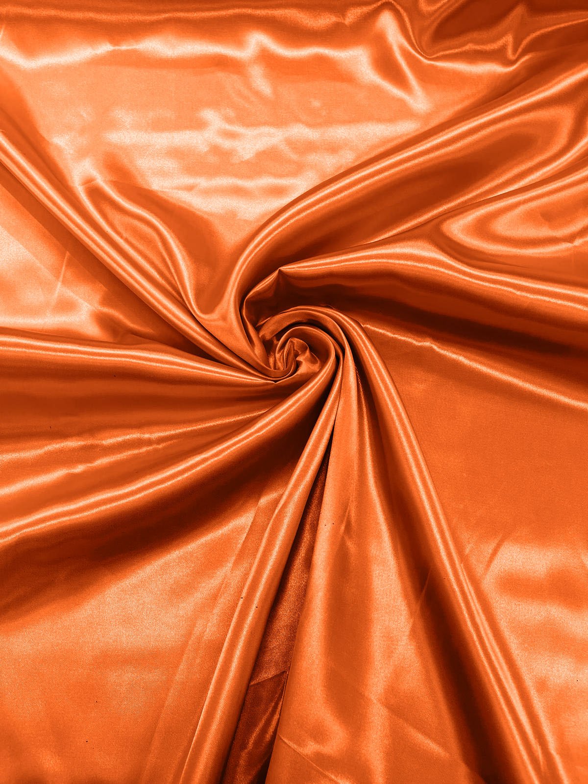 Charmeuse Satin Polyester Fabric - Solid Glossy Finish, 58" Width (1 Yard)