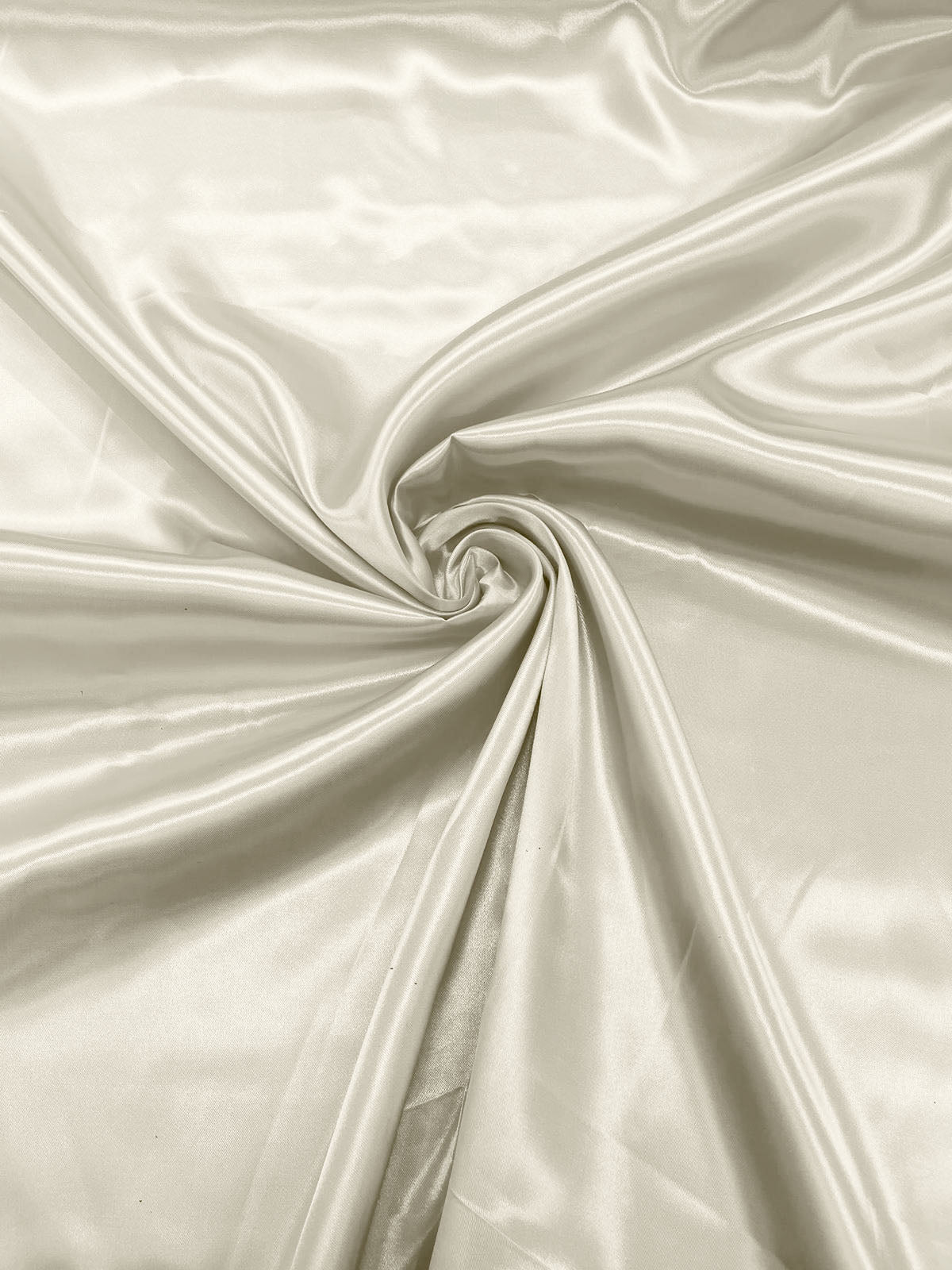 Charmeuse Satin Polyester Fabric - Solid Glossy Finish, 58" Width (1 Yard)