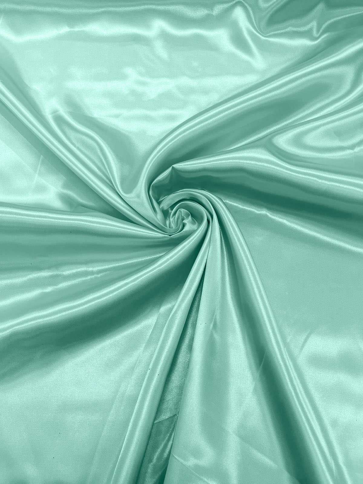 Charmeuse Satin Polyester Fabric - Solid Glossy Finish, 58" Width (1 Yard)
