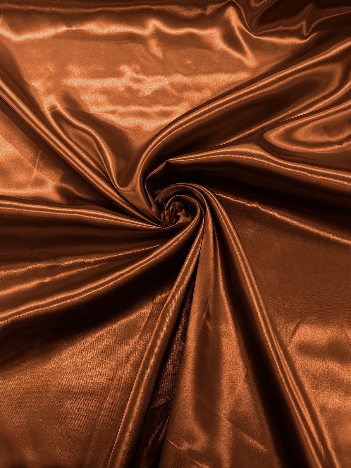 Charmeuse Satin Polyester Fabric - Solid Glossy Finish, 58" Width (1 Yard)