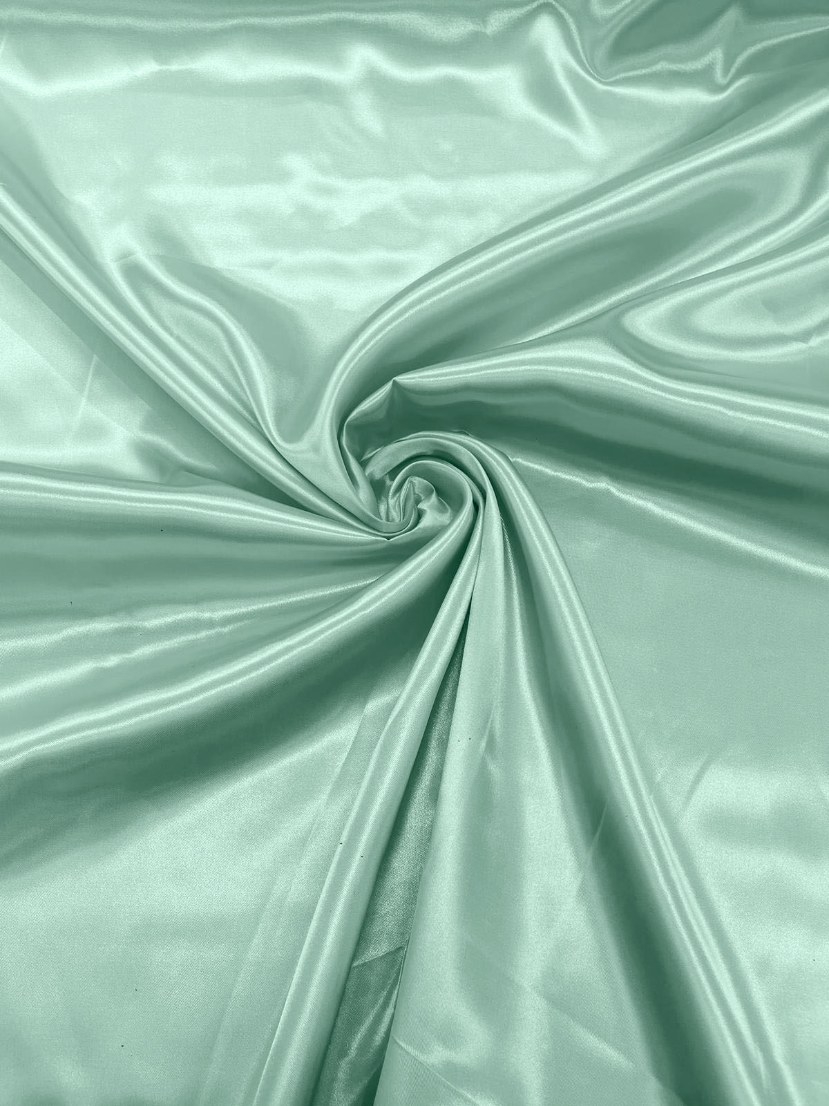 Charmeuse Satin Polyester Fabric - Solid Glossy Finish, 58" Width (1 Yard)