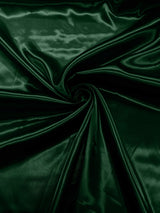 Charmeuse Satin Polyester Fabric - Solid Glossy Finish, 58" Width (1 Yard)