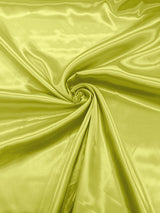 Charmeuse Satin Polyester Fabric - Solid Glossy Finish, 58" Width (1 Yard)