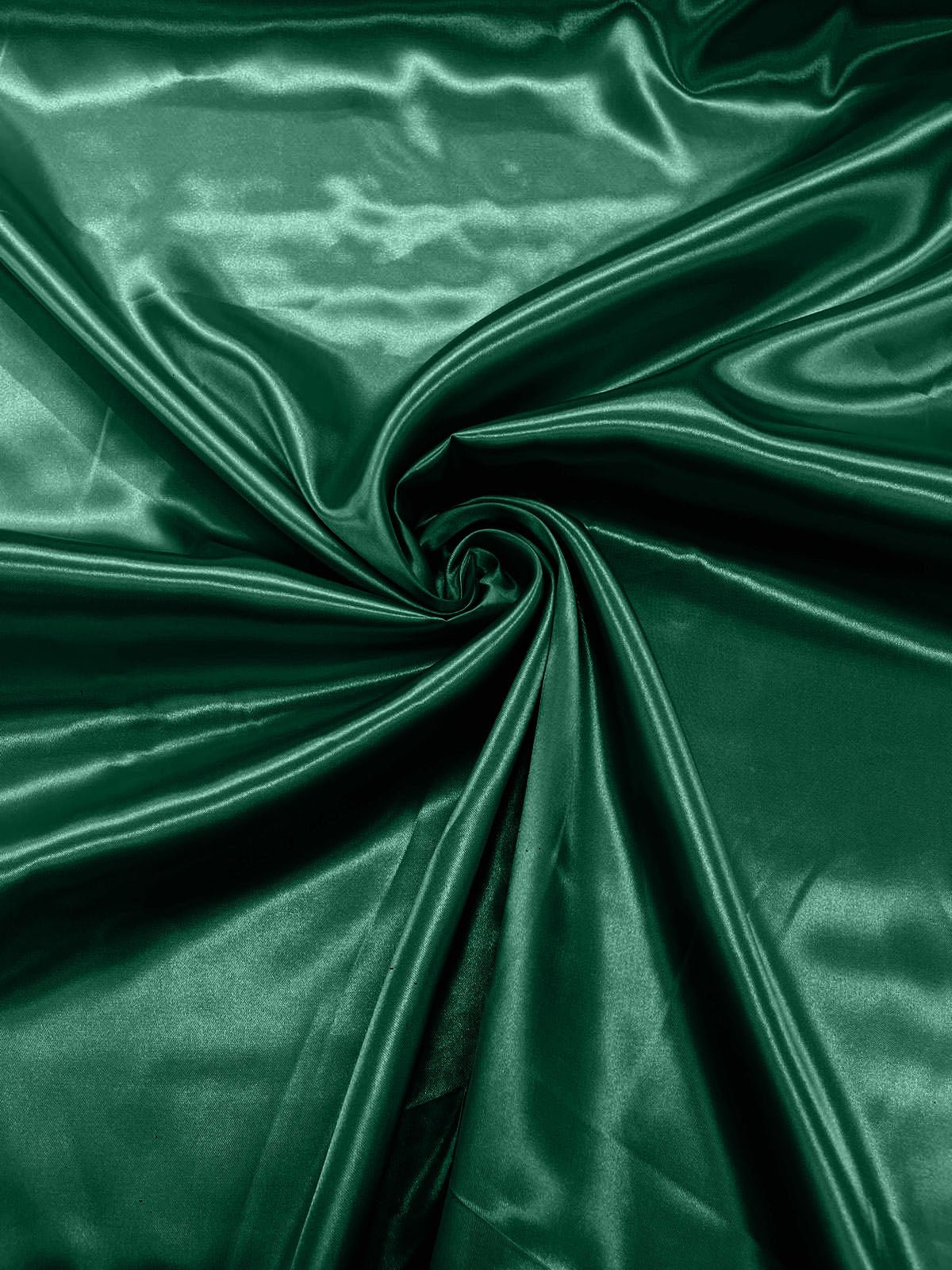 Charmeuse Satin Polyester Fabric - Solid Glossy Finish, 58" Width (1 Yard)
