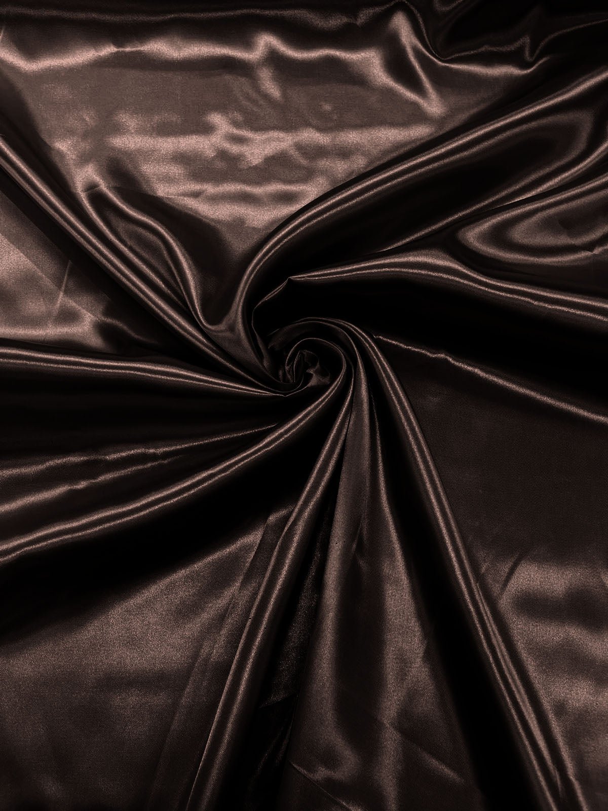 Charmeuse Satin Polyester Fabric - Solid Glossy Finish, 58" Width (1 Yard)