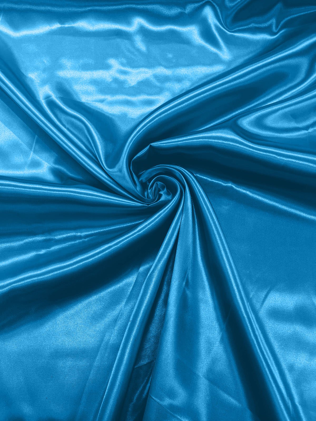 Charmeuse Satin Polyester Fabric - Solid Glossy Finish, 58" Width (1 Yard)