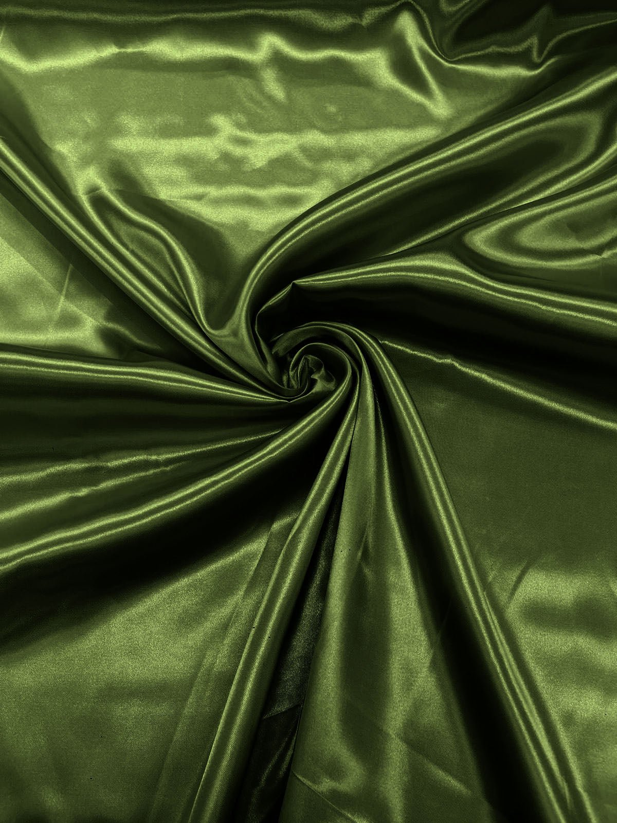 Charmeuse Satin Polyester Fabric - Solid Glossy Finish, 58" Width (1 Yard)
