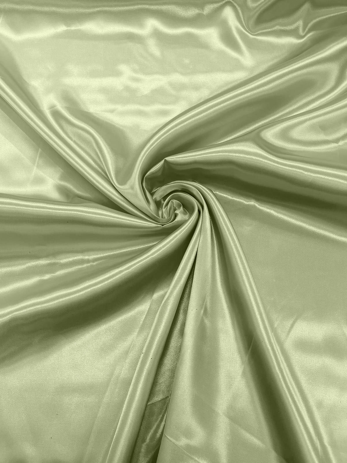Charmeuse Satin Polyester Fabric - Solid Glossy Finish, 58" Width (1 Yard)