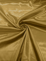 Charmeuse Satin Polyester Fabric - Solid Glossy Finish, 58" Width (1 Yard)