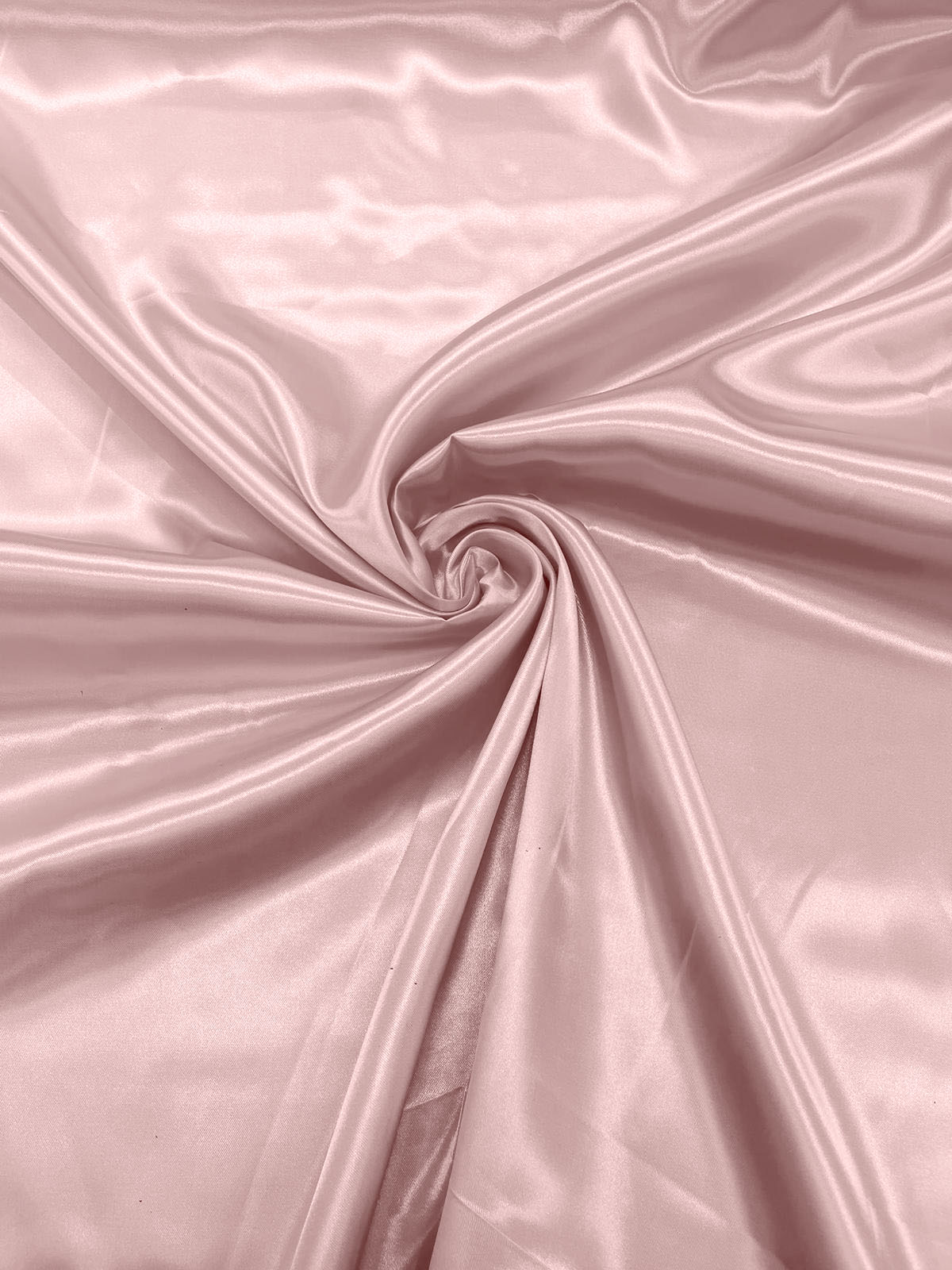 Charmeuse Satin Polyester Fabric - Solid Glossy Finish, 58" Width (1 Yard)