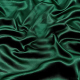 1 Yard Aqua Blue Charmeuse Medium Satin Lining Fabric 60 Inch Width