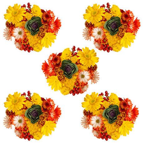 <strong>Fresh Indian Summer Floral Arrangement Bulk Fall Bouquet Set</strong>