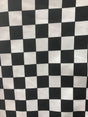 Checkered Board Black/White Poly Cotton Fabric - Black/White Checkered Board, 59/60" Width (1 Yard)