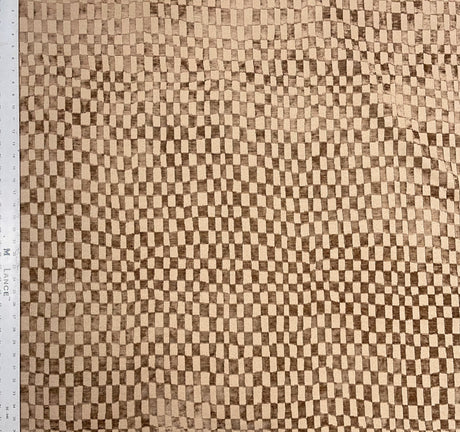 Chenille Upholstery Fabric Checkmate Checkered Design
