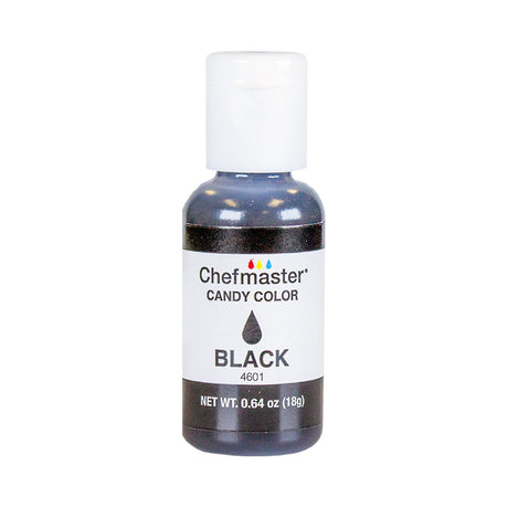 Chefmaster Black Oil Candy Color, 0.64 oz.