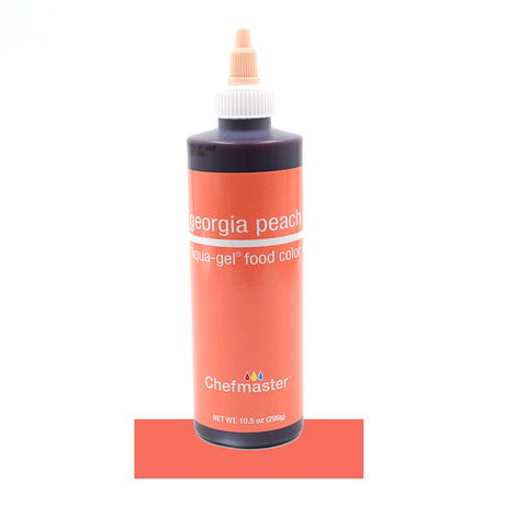 Chefmaster Georgia Peach Liqua-Gel Food Color, 10.5 Oz.