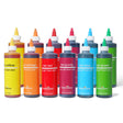 Chefmaster Liqua-Gel Variety Pack, Twelve 10.5-Ounce Bottles