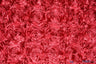 Rosette Satin Polyester Fabric - 3D Satin Floral Embroidery, 52/54" Width (Yards, Bolts, Sample Swatch)